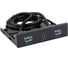Планка KS-is 3.5 ATX на переднюю панель USB3 x2, AUX combo KS-794 1