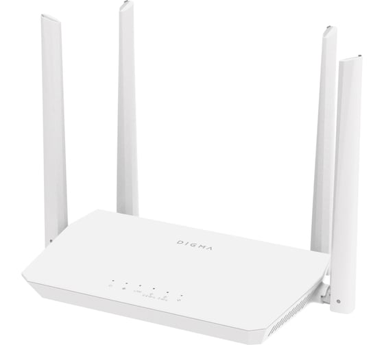 Роутер беспроводной DIGMA DWR-AC1203 10/100/1000BASE-TX 2152894