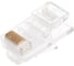 Коннектор NTSS RJ45 UTP 8Р8С 5е кат. универсальный (упак. 100шт)упак NTSS-PL-RJ45-UTP-5e-100 1