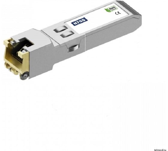 Модуль NTSS SFP+ 10Гбит/с, RJ45, до 100м шт NTSS-SFP+10G-RJ45-01 1