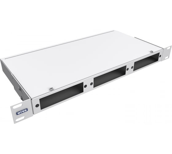 Кросс оптический NTSS 19'' укомплектованный 1U, 16 портов ST/UPC, 9/125 мкм (планки, сплайс-кассета, пигтейлы, КДЗС, адаптеры) серый RAL 7035шт NTSS-RFOB-1U-16-ST/U-9-SP1.5G2AY