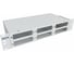 Кросс оптический NTSS 19'' укомплектованный 2U, 32 порта LC/UPC duplex, 50/125 мкм ОМ3 (планки, сплайс-кассета 2шт, пигтейлы, КДЗС, адаптеры) серый RAL 7035шт NTSS-RFOB-2U-32-2LC/U-503-SP1.5G1AY 1