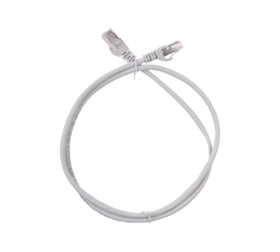 Коммутационный шнур ITK патч-корд, кат.6A S/FTP, LSZH, 1м, серый PC01-C6ASL-1M