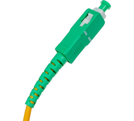 Оптический патч-корд IEK ITK SM 9/125, OS2, SC/APC-SC/APC, simplex, 1м FPC09-SCA-SCA-C1L-1M