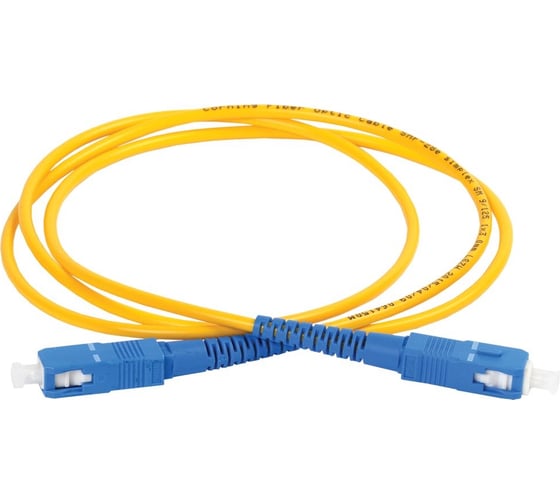 Оптический патч-корд IEK ITK SM 9/125 OS2, SC/UPC-SC/UPC, simplex, 2м FPC09-SCU-SCU-C1L-2M