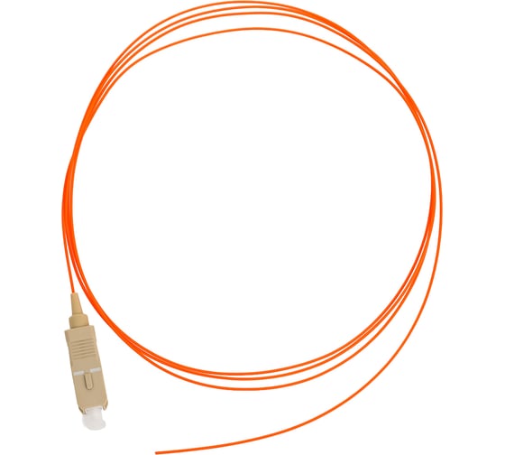 Оптический пигтейл IEK ITK, MM 50/125, OM2, SC/UPC, LSZH, 1,5м FPT50-SCU-C1L-1M5