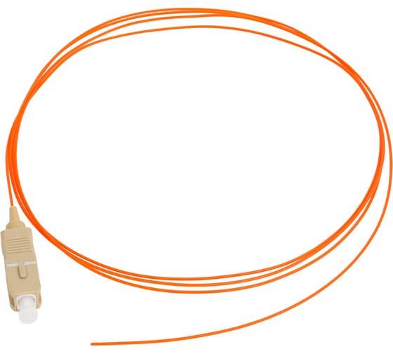Оптический пигтейл IEK ITK, MM 50/125, OM2, SC/UPC, LSZH, 1,5м FPT50-SCU-C1L-1M5