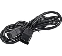 Кабель электропитания IEK ITK PDU 3х1,5 2М с разъёмами С19-C20 PC-C19C20-2M