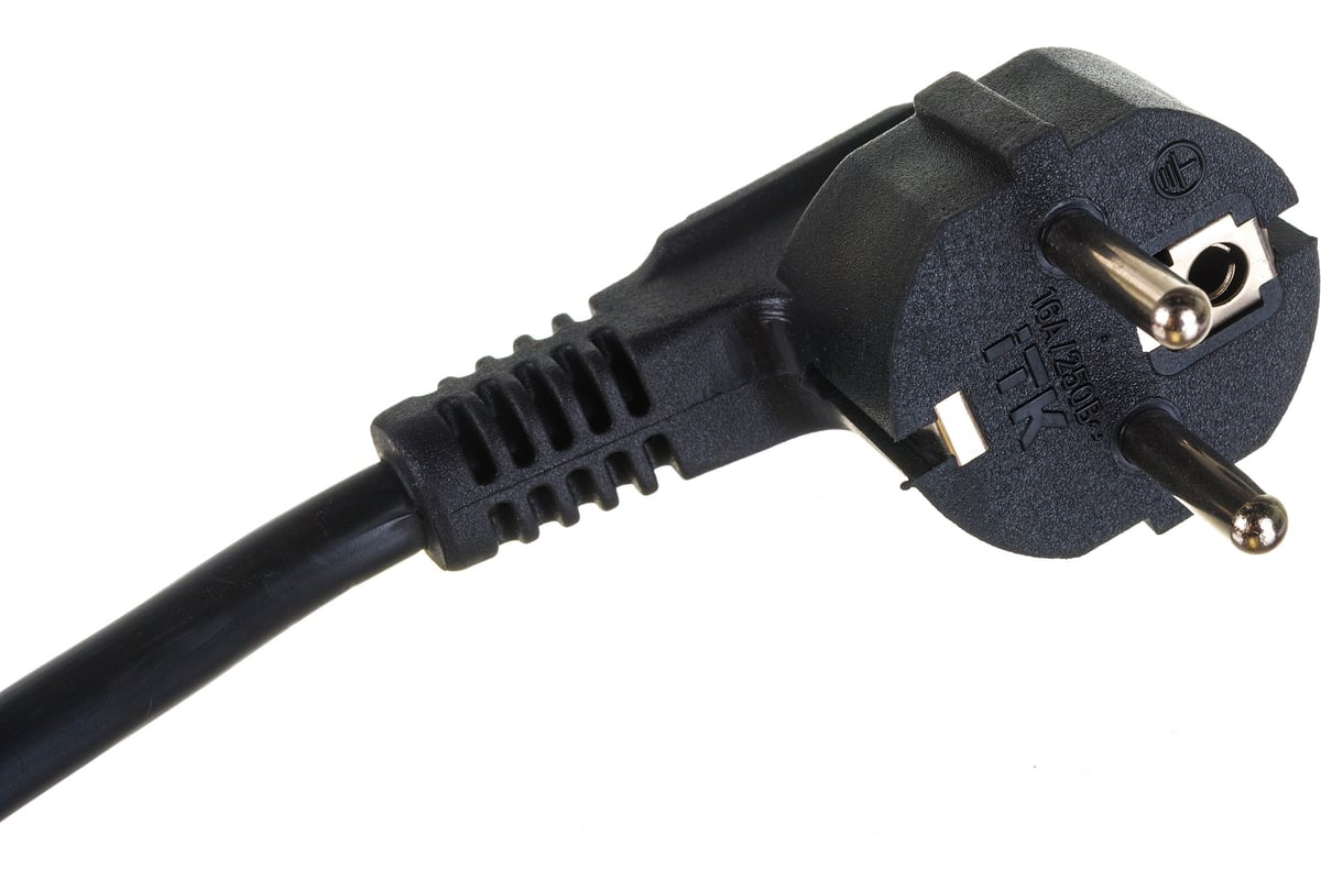Кабель электропитания IEK ITK PDU 3х1,5 3М с разъёмами С13 - нем.ст PC ...