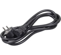 Кабель электропитания IEK ITK PDU 3х1,5 3М с разъёмами С13 - нем.ст PC-C13D-3M