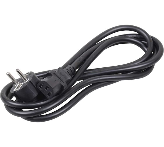Кабель электропитания IEK ITK PDU 3х1,5 3М с разъёмами С13 - нем.ст PC-C13D-3M