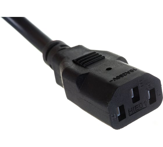 Кабель электропитания IEK ITK PDU 3х1,5 3М с разъёмами С13 - нем.ст PC-C13D-3M