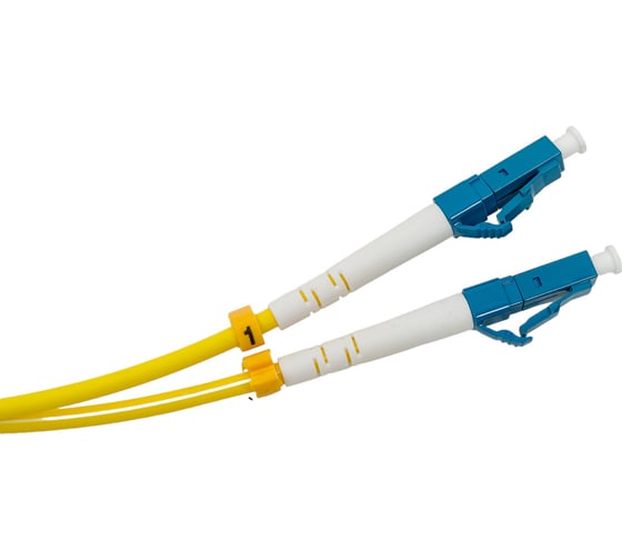 Оптический патч-корд IEK ITK SM 9/125 OS2, LC/UPC-LC/UPC, Duplex, 3м FPC09-LCU-LCU-C2L-3M
