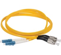 Оптический патч-корд ITK SM 9/125 OS2, FC/UPC-LC/UPC, Duplex, 15м FPC09-FCU-LCU-C2L-15M