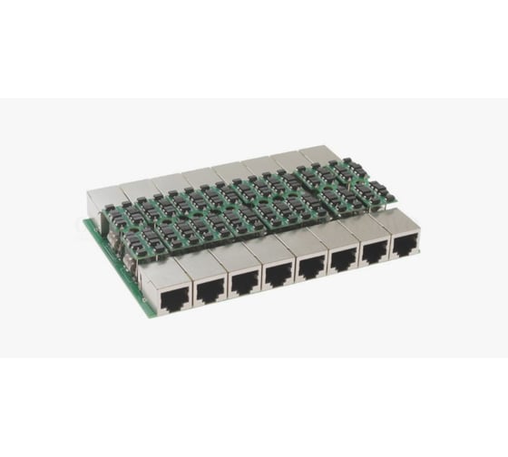 Модуль стоечной грозозащиты OSNOVO SP-IP8/1000PR-M на 8 портов с PoE 15065