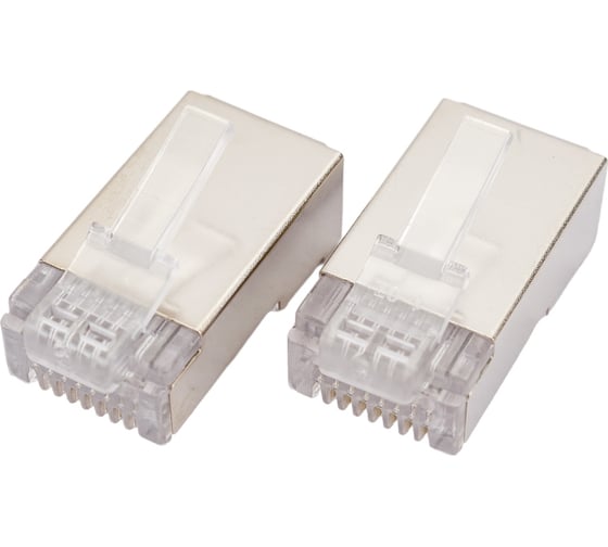 Разъем RJ-45 TDM ELECTRIC FTP, для кабеля категории 5Е, 8P8C, 100 штук SQ0561-0001
