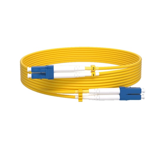 Патч-корд волоконно-оптический Filum FL-FOD-2.0-LC/U-LC/U-SM-15-LSZH-YL duplex, LC/UPC-LC/UPC, SM (OS2 9/125), LSZH, 15м 00-01313033