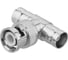 Переходник штекер TDM ELECTRIC BNC - х2 гнезда BNC тройник SQ1809-0033 1