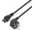 Кабель питания KS-is CEE 7/7 Schuko - IEC320 C5, 1.8м, черный KS-857C-2 1