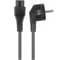 Кабель питания KS-is CEE 7/7 Schuko - IEC320 C5, 1.8м, черный KS-857C-2 3