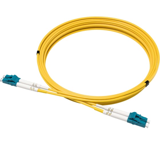 Патч-корд ВО TopLan дуплексный LC/UPC-LC/UPC SM 9/125 10 м LSZH 2мм DPC-TopLan-652-LC/U-LC/U-10-2mm