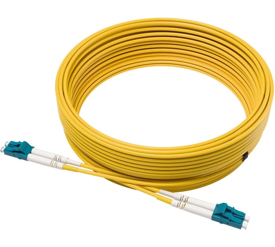 Патч-корд TopLan дуплексный LC/UPC-LC/UPC 657A1 50 м LSZH 2мм DPC-TopLan-657A1-LC/U-LC/U-50-2mm