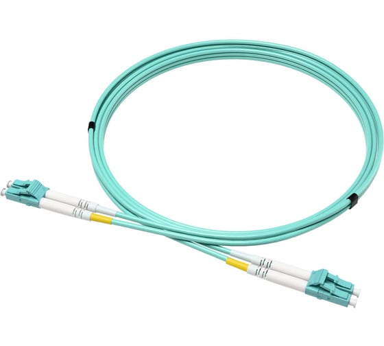 Патч-корд ВО TopLan дуплексный LC/PC-LC/PC MM 50/125 (OM3) 2 м LSZH 2мм DPC-TopLan-OM3-LC/U-LC/U-2.0-2mm