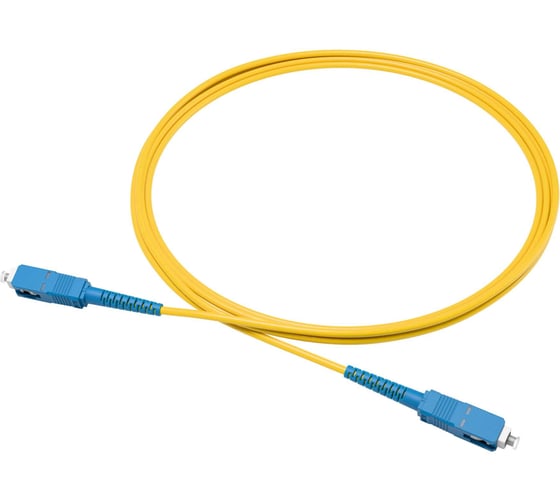 Патч-корд TopLAN ВО симплексный, SC/UPC-SC/UPC, SM 9/125, 2 м, LSZH 2мм PC-TopLan-652-SC/U-SC/U-2.0-2mm