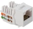 Модуль Filum Keystone RJ45 UTP FL-KJ-U6-WT-90 Cat 6, Dual IDC (110/KRONE), 90 градусов, белый 00-01209888 1
