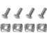 Органайзер кабельный SUPRLAN 1U 19” 5 колец 38х55мм 05-1648-B 3