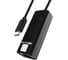 Сетевая карта 5bites USB 3.1 TYPE-C - RJ45 100 мегабит, черный, 10см UA3C-45-08BK 1