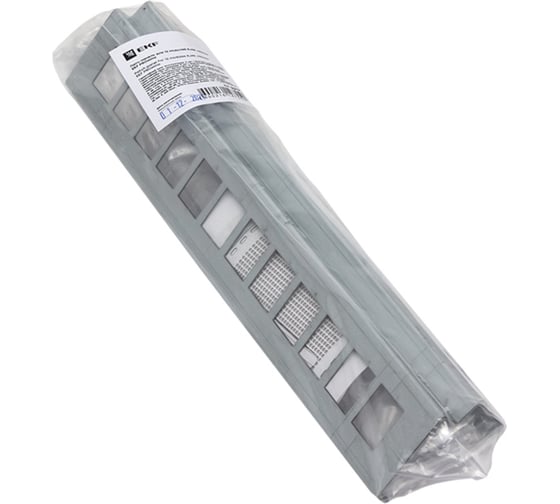 Патч-панель EKF для 12 модулей RJ45 "Nova" PROxima nv-pp12