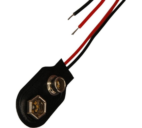 Клемма на крону REXANT FD-2221, 9В, 100 шт. 14-0322