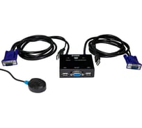 2-портовый KVM-переключатель d-link с портами VGA и USB KVM-221/C1A