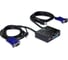 2-портовый KVM-переключатель d-link с портами VGA и USB KVM-221/C1A 3