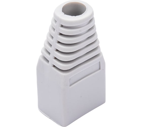 Изолирующий колпачок для разъемов RJ-45 Hyperline BOOT-GY-10 серый, 10 штук 251955