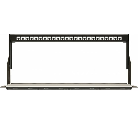 Модульная патч-панель Hyperline PPBL6-19-24-RM 19", 24 порта, 4 съемные панели по 6 модулей, 434012