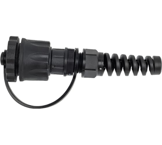 Промышленный разъем RJ-45 (8P8C) под витую пару Hyperline PLUG-IE-8P8C-P-C5 IP67, категория 45903