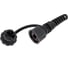 Промышленный разъем RJ-45 (8P8C) под витую пару Hyperline PLUG-IE-8P8C-P-C5 IP67, категория 45903 1
