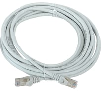Коммутационный шнур GENERICA кат. 5Е, FTP, 10м, серый PC01-C5EF-10M-G