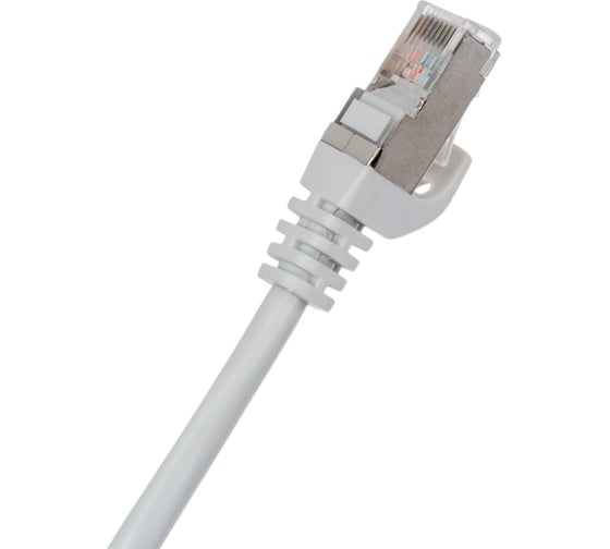 Коммутационный шнур GENERICA кат. 5Е, FTP, 5м, серый PC01-C5EF-5M-G