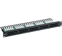 Патч-панель GENERICA телефонная 1U кат. 3 RJ45 50 портов Krone PP50-1UC03U-K05-G