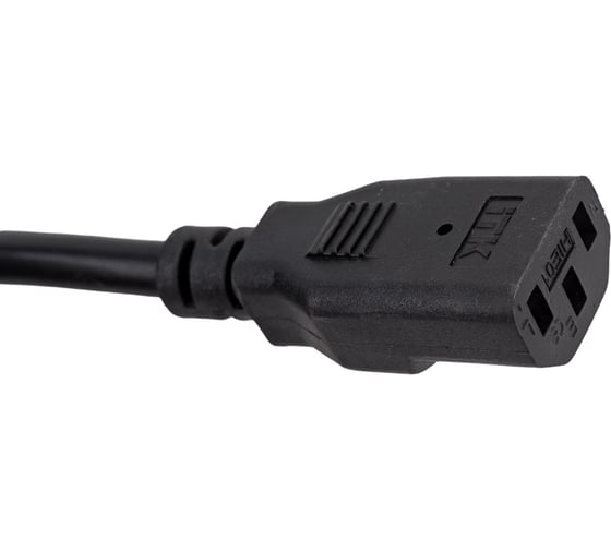 Кабель электропитания IEK ITK PDU 3x1,5 5м с разъёмами С13 - нем.ст PC-C13D-5M