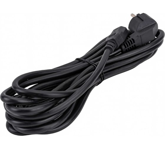 Кабель электропитания IEK ITK PDU 3x1,5 5м с разъёмами С13 - нем.ст PC-C13D-5M