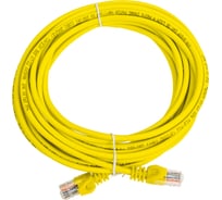Коммутационный шнур ITK кат. 5Е UTP LSZH 5м желтый PC05-C5EUL-5M