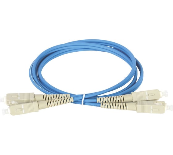 Оптический патч-корд IEK ITK MM, 50/125 OM4, SC/UPC-SC/UPC, Duplex, 1м FPC5004-SCU-SCU-C2L-1M