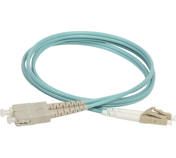 Оптический патч-корд IEK ITK MM, 50/125 OM3, LC/UPC-SC/UPC, Duplex, 20м FPC5003-LCU-SCU-C2L-20M 1