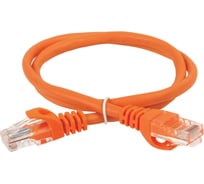 Коммутационный шнур ITK патч-корд, кат.5Е UTP, 0,5м, оранжевый PC07-C5EU-05M
