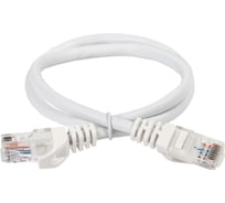 Коммутационный шнур IEK ITK кат. 6 UTP PVC 2м белый PC08-C6U-2M