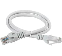 Коммутационный шнур ITK кат. 6 UTP LSZH 7м серый PC01-C6UL-7M